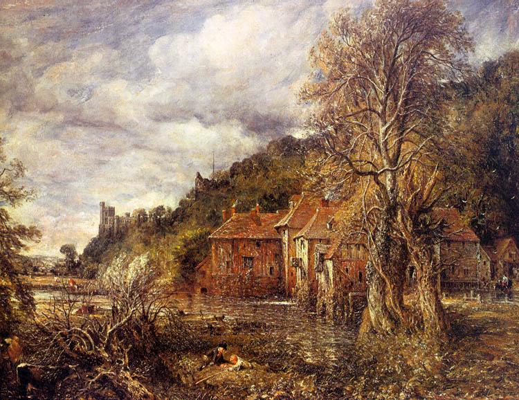 John Constable Arundel Mill and Castle